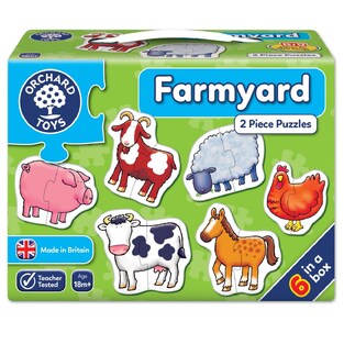 Orchard Toys Εκπαιδευτικό Παζλ "Ζωάκια της Φάρμας" για Παιδιά 18 μηνών+