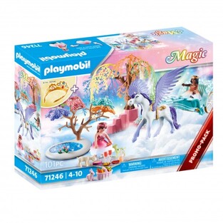 Playmobil Πριγκίπισσες & Άμαξα Με Πήγασο (71246)