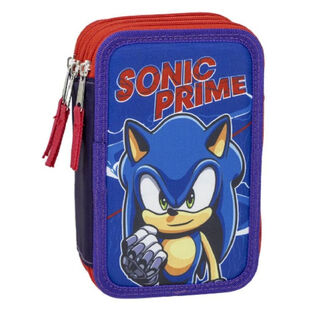 Sonic PrimeΤριπλή Κασετίνα Ορθογώνια