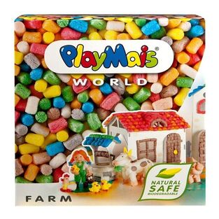Playmais: Κατασκευές με σφουγγαράκια από καλαμπόκι 1000τμχ - Η Φάρμα