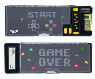 Yolo Retro Κασετίνα Black Gaming 10135