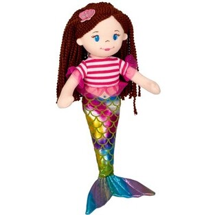 Πάνινη Κούκλα Γοργόνα 30cm