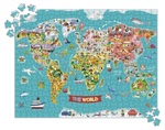 Tooky Toy Puzzle Παγκόσμιος Χάρτης 2D 500 Κομμάτια (LT012)
