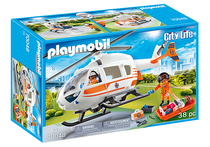 Playmobil Ελικόπτερο Διάσωσης