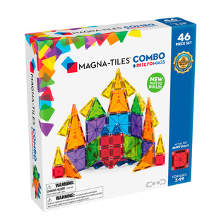 Magna-Tiles Μαγνητικό Παιχνίδι 46 κομματιών Combo