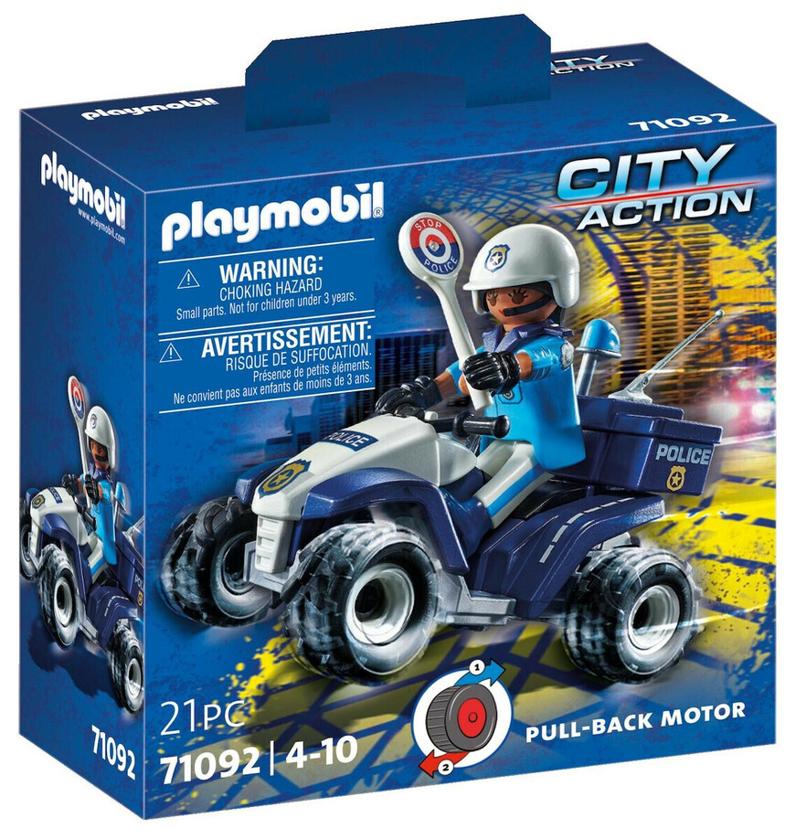 Playmobil City Action Police Quad (71092)