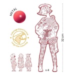 Djeco Ζωγραφίζω 4 Φιγούρες κορτίτσια "Fiodor"