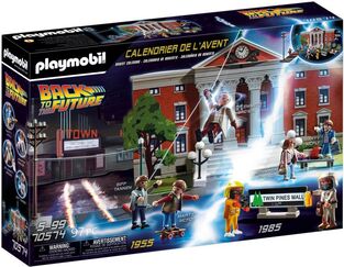 Playmobil Χριστουγεννιάτικο Ημερολόγιο "Back Τo Τhe Future" (70574)