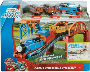 Fisher Price Thomas & Friends 3 in 1 Packpage Pickup Σετ με Τρενάκι (HGX64)