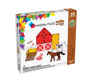 Magna-Tiles Μαγνητικό Παιχνίδι 25 κομματιών Farm