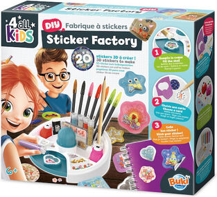 Buki Stiker Station 3D