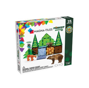 Magna-Tiles Μαγνητικό Παιχνίδι Κατασκευών Forest Animals
