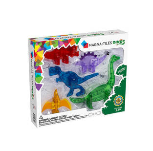 Magna-Tiles Μαγνητικό Παιχνίδι Κατασκευών Δεινόσαυροι