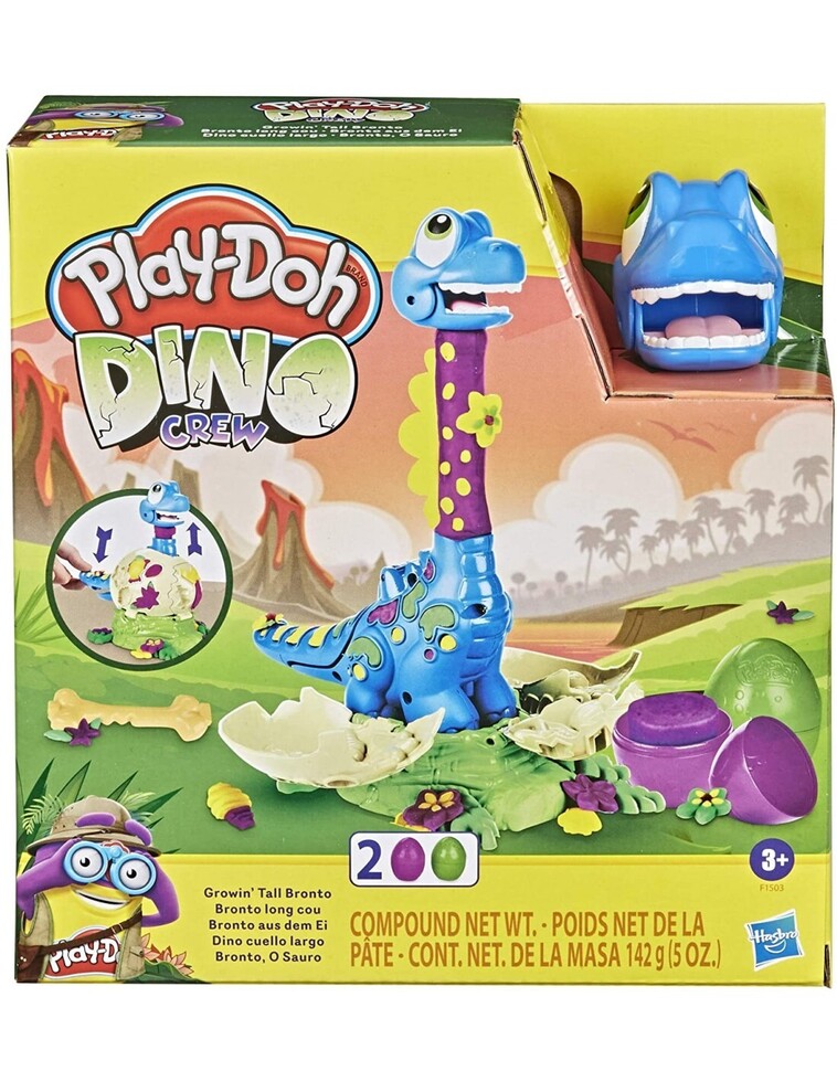 Hasbro Play-Doh Dino Crew Growin Tall Bronto