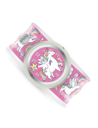 Watchitude: Ρολόϊ χειρός τύπου σλαπ Unicorn World