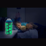 Ecolife Πλαστικό Παγούρι Smash Glow in the Dark Hearts 420ml (33-SMA-23682)
