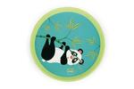 Scratch Europe Μαγνητικό Hand Disker Duo Panda (6182152)