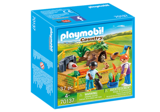 Playmobil Country Περιφραγμένος Χώρος Με Μικρά Ζωάκια 70137
