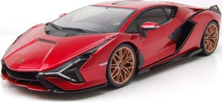 Burago 1:24 Lamborghini Sian FKP 37 Mat Red