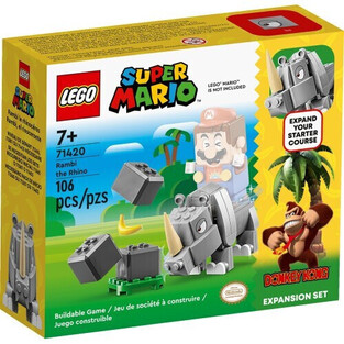 Lego Super Mario Rambi the Rhino Expansion Set (71420)