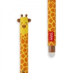 Legami Erasable Στυλό Ballpoint 0.7mm με Μαύρο Μελάνι Giraffe