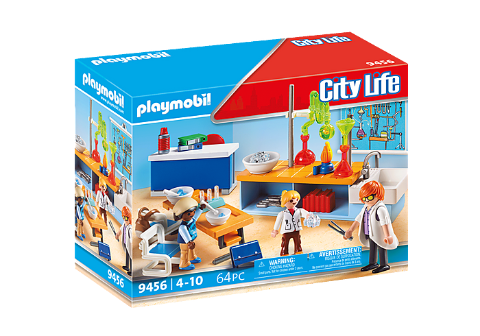 Playmobil CityLife Τάξη Χημείας 9456