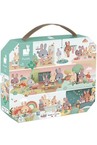 Janod Παιδικό Puzzle A Day 24pcs για 3+ Ετών