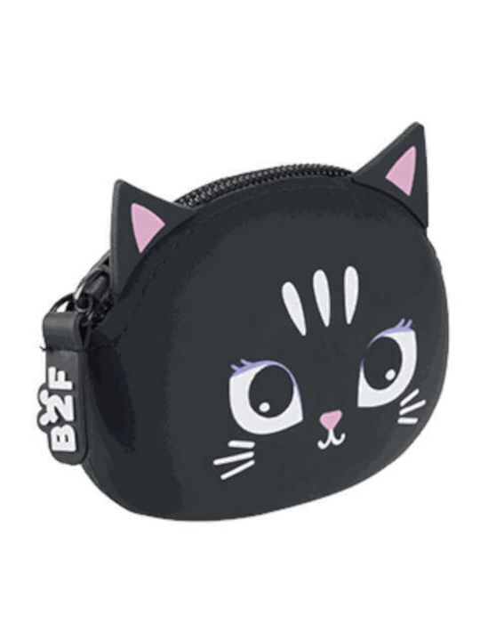 Πορτοφολάκι για Κέρματα Παιδικό black Cat 9*7*3.5cm