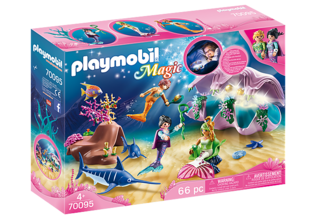 Playmobil Magic Φωτιζόμενο Κοχύλι Μαργαριταριών 70095