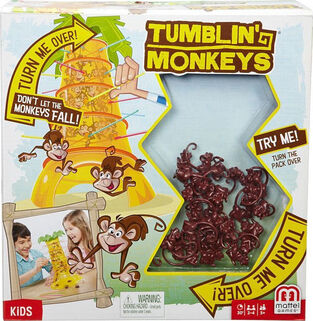 Mattel Επιτραπέζιο Παιχνίδι Τούμπα Λούμπα Μαϊμουδάκια