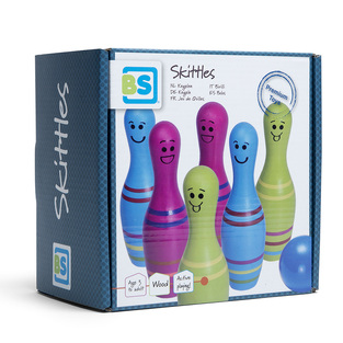 BS Toys Παιχνίδι Bowling Εξωτερικού Χώρου Skittles Jr.