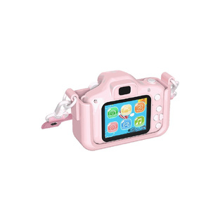 Φωτογραφική Μηχανή Παιδικη 300000pixels/30FPS TF 32GB 300mAh ΡΟΖ
