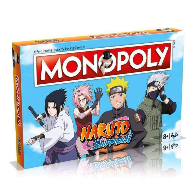 Winning Moves Επιτραπέζιο Παιχνίδι Monopoly Naruto Shippuden για 2-6 Παίκτες (WM00167-EN1)