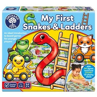 Orchard Toys "Το πρώτο μου φιδάκι" (My First Snakes and Ladders) Ηλικίες 3-6 ετών