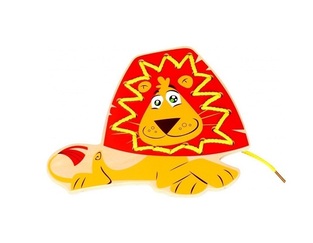 Tooky Toy Ξύλινο Λιοντάρι Πλέξιμο (TKF011)