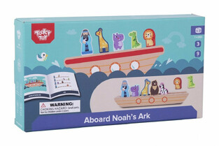 Tooky Toys Κιβωτός Νώε από Ξύλο (TH351)