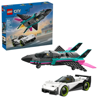 Lego City Jet vs. Car (60489)
