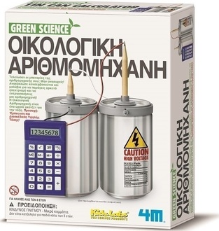 4M Green science Κατατασκευή tin can calculator 3360