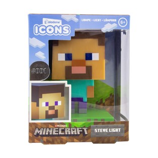 Paladone Icons: Minecraft - Steve Light