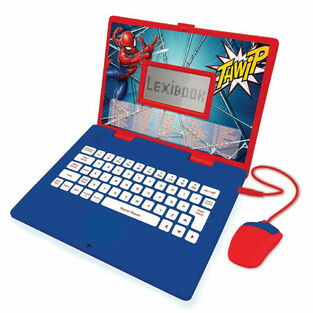 Lexibook Ηλεκτρονικό Παιδικό Εκπαιδευτικό Laptop/Tablet Spiderman (JC598SP)