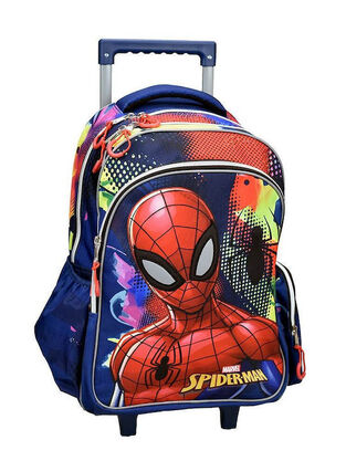 Gim Τσάντα Τρόλεϊ Δημοτικού Spiderman Silver Eyes
