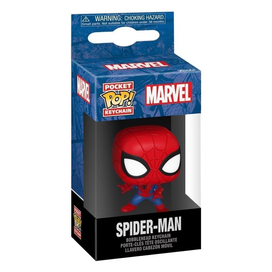 Funko Pop! Keychain: Marvel NC - Spider-man - Marvel Comics Novelty Keyring 82495