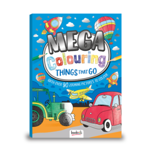 Mega Colouring: Things That Go (MEG-4)