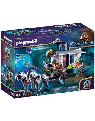 Playmobil Novelmore Violet Vale Εμπορική Άμαξα (70903)