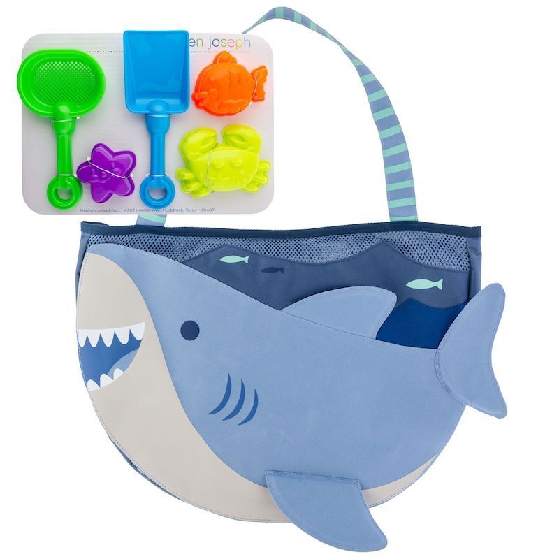 Τσάντα Θαλάσσης με Παιχνίδια, Blue Shark (SJ100380A)