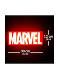 Paladone Διακοσμητικό Φωτιστικό Marvel Logo Κόκκινο 30x12cm (PP7221MC)
