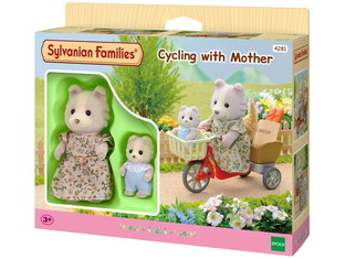 Sylvanian Families Cycling with mother