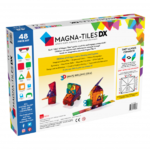Magna-Tiles Clear Colors 48 Piece Deluxe Set