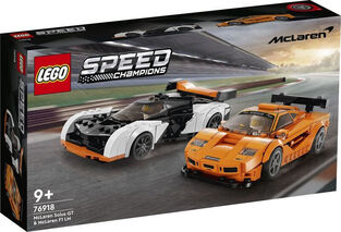 Lego Speed Champions Mclaren Solus Gt and Mclaren F1 LM (76918)