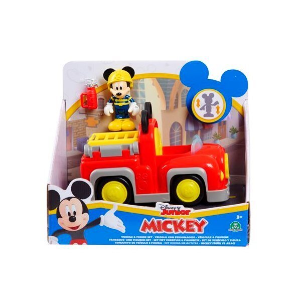 Mickey Φιγούρα Με Όχημα-2 Σχέδια (MCC06111)